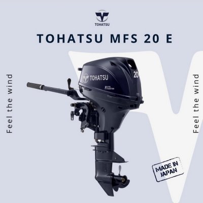 Tohatsu MFS 20 Е - четырехтактный лодочный мотор мощностью 20 л.с. с инжекторным впрыском